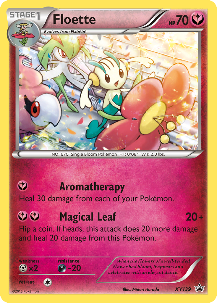 Floette – XY Black Star Promos XY139 Pokémon card