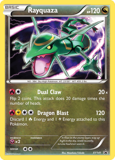 Rayquaza - XY Black Star Promos XY141