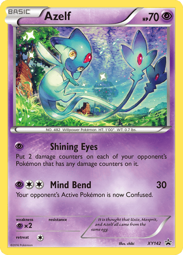 Azelf - XY Black Star Promos XY142