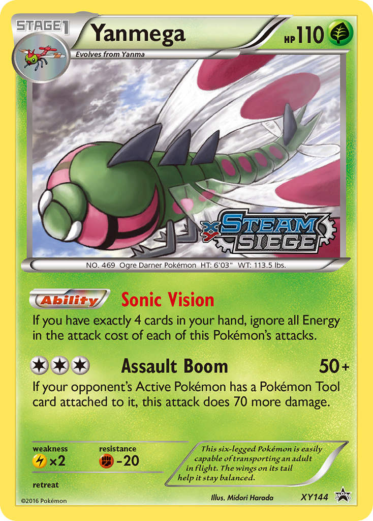 Yanmega – XY Black Star Promos XY144 Pokémon card