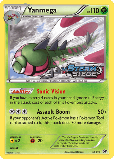 Yanmega - XY Black Star Promos XY144