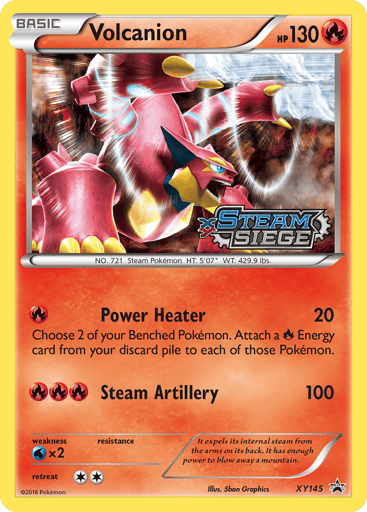 Volcanion - XY Black Star Promos XY145