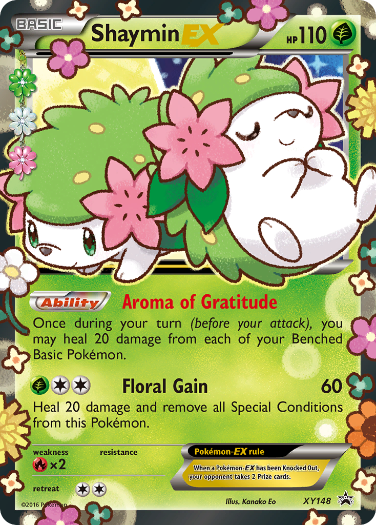 Shaymin-EX – XY Black Star Promos XY148 Pokémon card