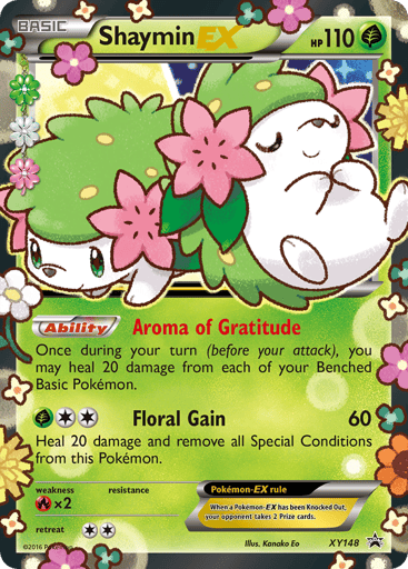 Shaymin-EX - XY Black Star Promos XY148