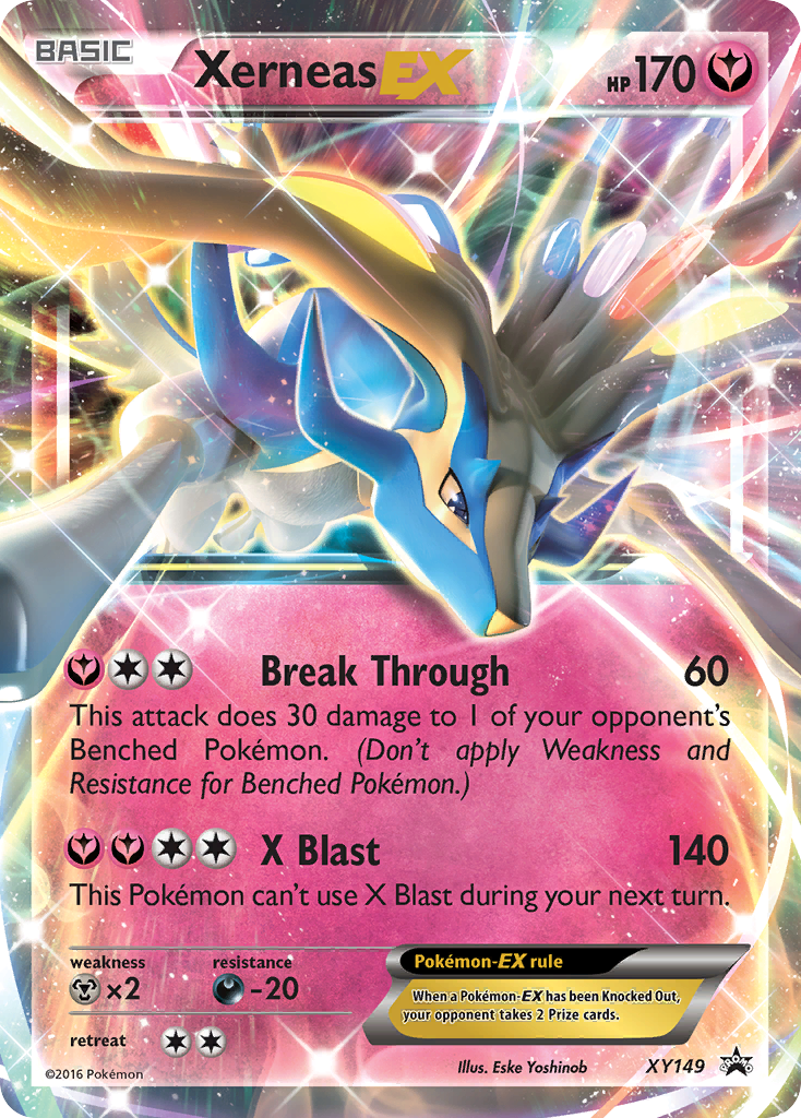 Xerneas-EX – XY Black Star Promos XY149 Pokémon card