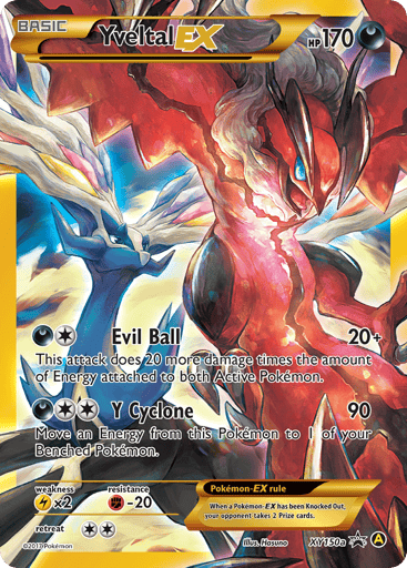 Yveltal-EX - XY Black Star Promos XY150a