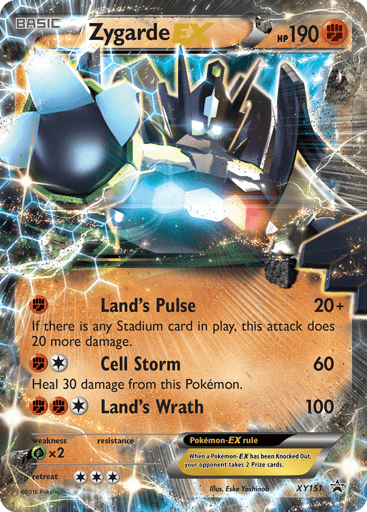 Zygarde-EX - XY Black Star Promos XY151