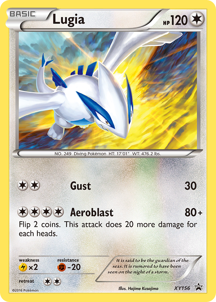 Lugia – XY Black Star Promos XY156 Pokémon card