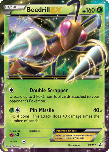 Beedrill-EX - XY Black Star Promos XY157