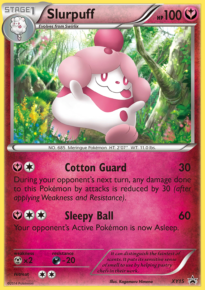 Slurpuff – XY Black Star Promos XY15 Pokémon card
