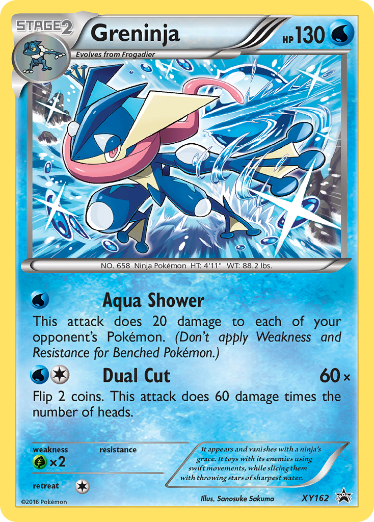 Greninja – XY Black Star Promos XY162 Pokémon card