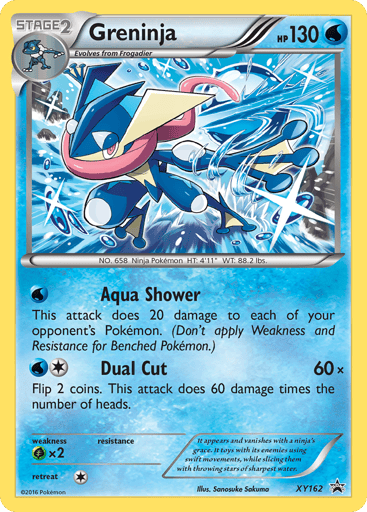 Greninja - XY Black Star Promos XY162