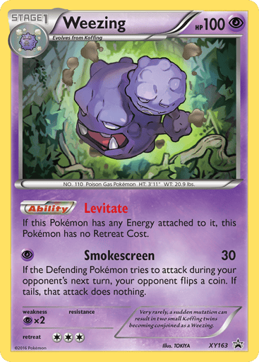 Weezing - XY Black Star Promos XY163