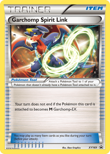 Garchomp Spirit Link - XY Black Star Promos XY169