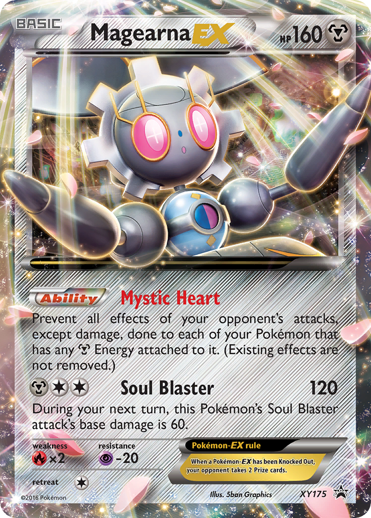 Magearna-EX – XY Black Star Promos XY175 Pokémon card