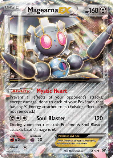 Magearna-EX - XY Black Star Promos XY175
