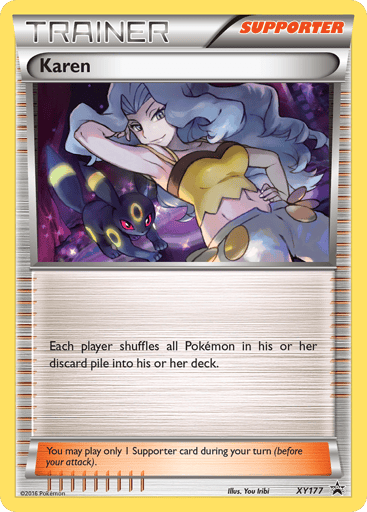 Karen - XY Black Star Promos XY177