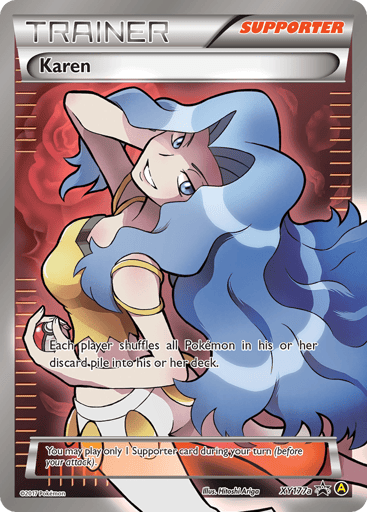 Karen - XY Black Star Promos XY177a