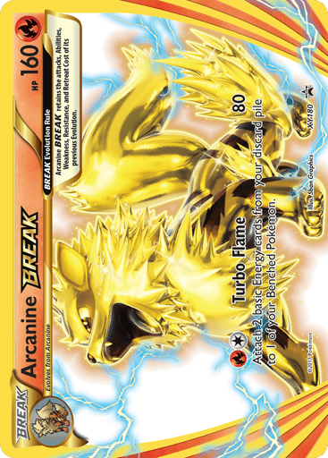 Arcanine BREAK - XY Black Star Promos XY180