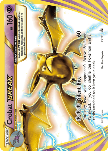 Crobat BREAK - XY Black Star Promos XY181