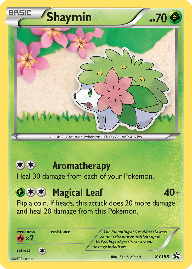 Shaymin – XY Black Star Promos XY188 Pokémon card