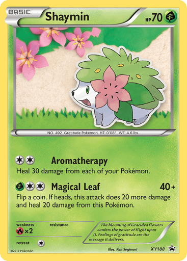 Shaymin - XY Black Star Promos XY188