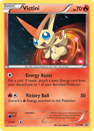 Victini - XY Black Star Promos XY189