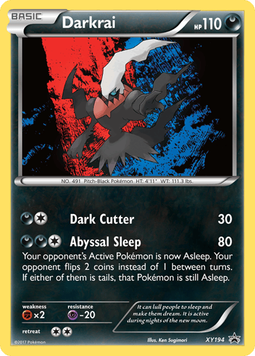 Darkrai - XY Black Star Promos XY194