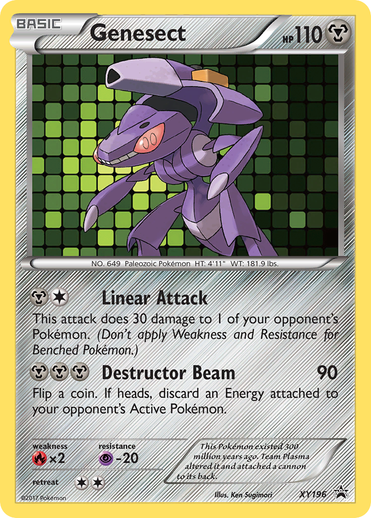 Genesect – XY Black Star Promos XY196 Pokémon card