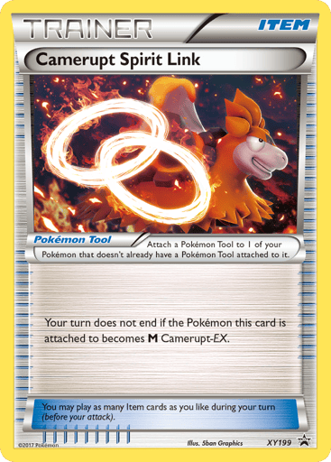 Camerupt Spirit Link - XY Black Star Promos XY199