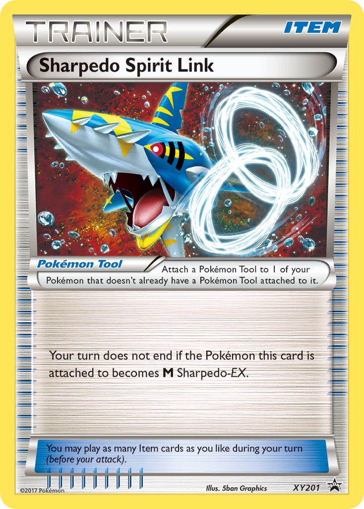 Sharpedo Spirit Link – XY Black Star Promos XY201 Pokémon card