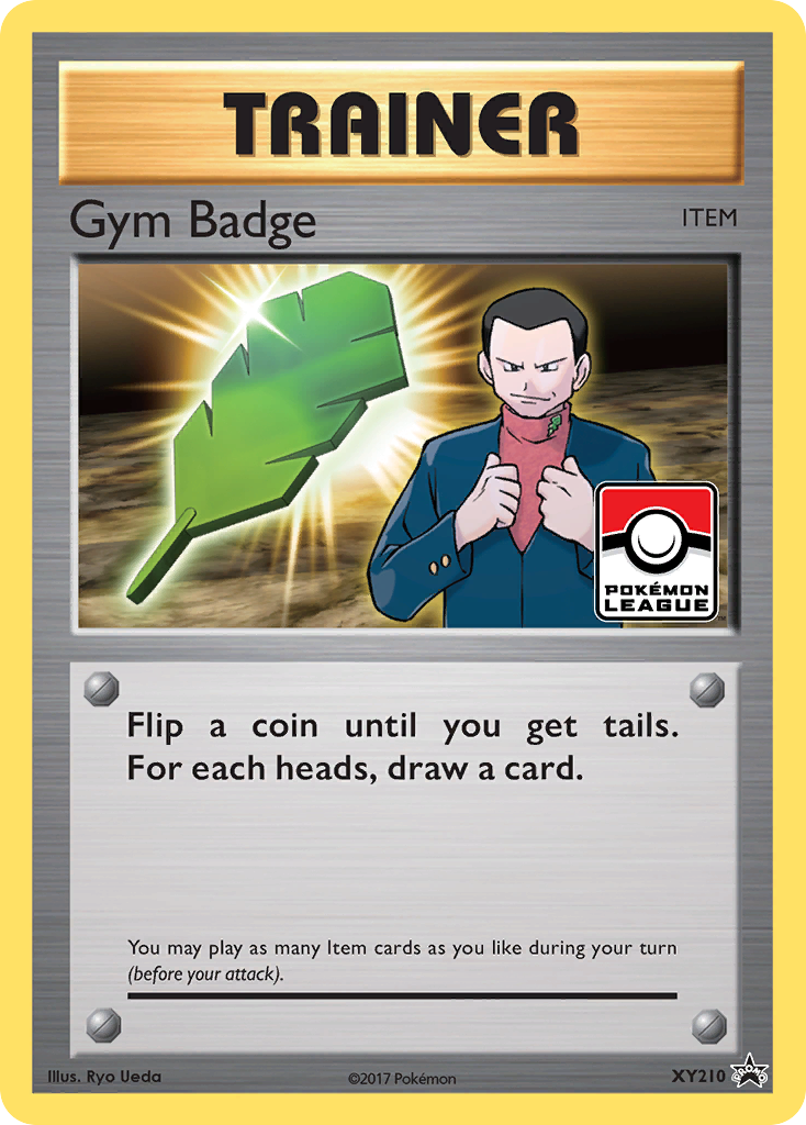 Gym Badge – XY Black Star Promos XY210 Pokémon card