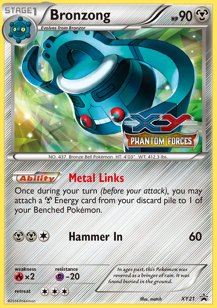 Bronzong – XY Black Star Promos XY21 Pokémon card