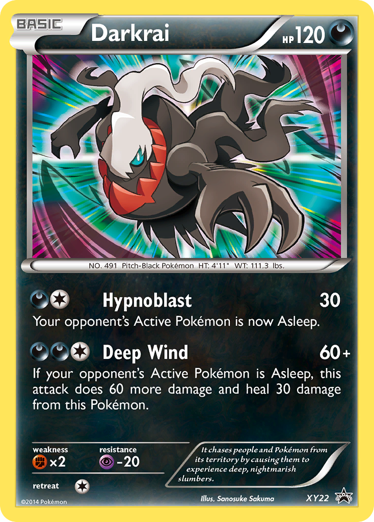 Darkrai – XY Black Star Promos XY22 Pokémon card