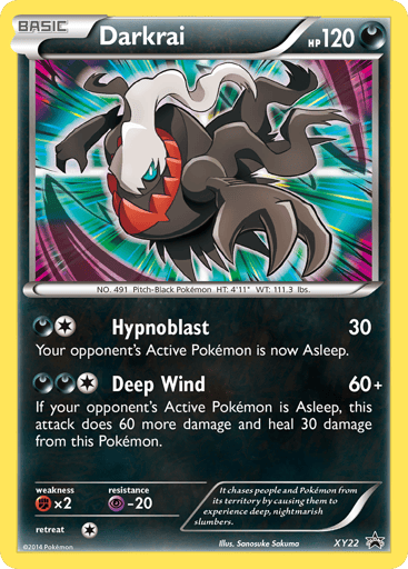 Darkrai - XY Black Star Promos XY22