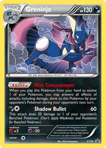 Greninja - XY Black Star Promos XY24