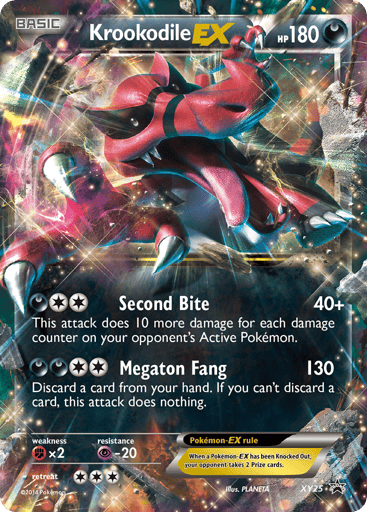 Krookodile-EX - XY Black Star Promos XY25
