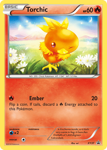 Torchic - XY Black Star Promos XY37