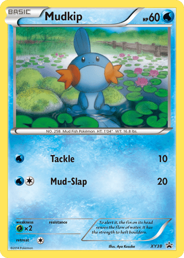 Mudkip - XY Black Star Promos XY38