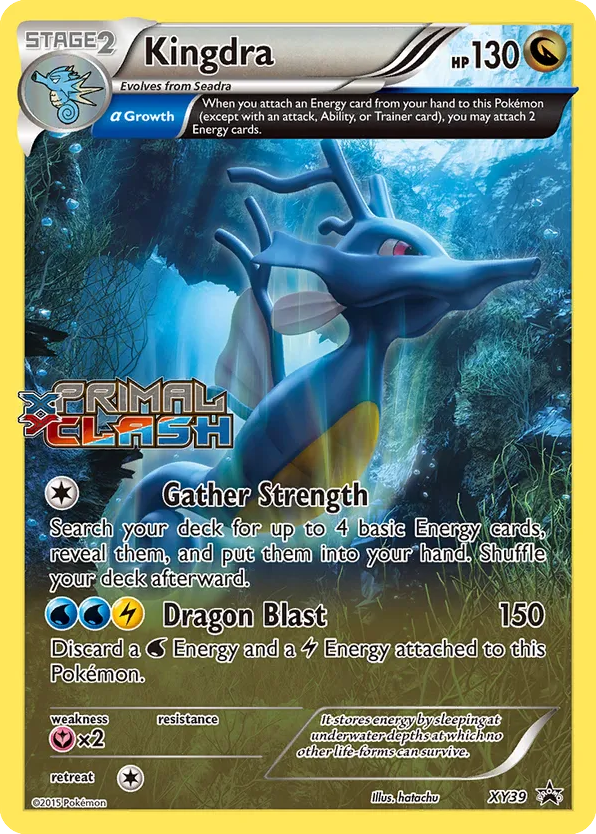 Kingdra – XY Black Star Promos XY39 Pokémon card