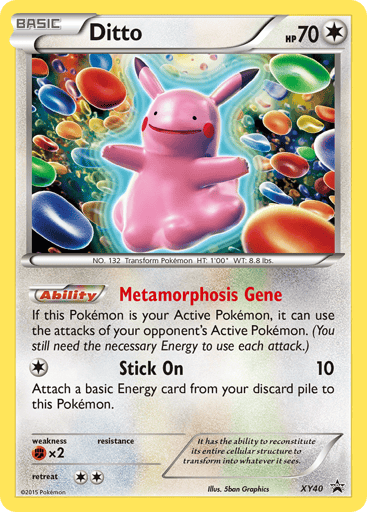 Ditto - XY Black Star Promos XY40