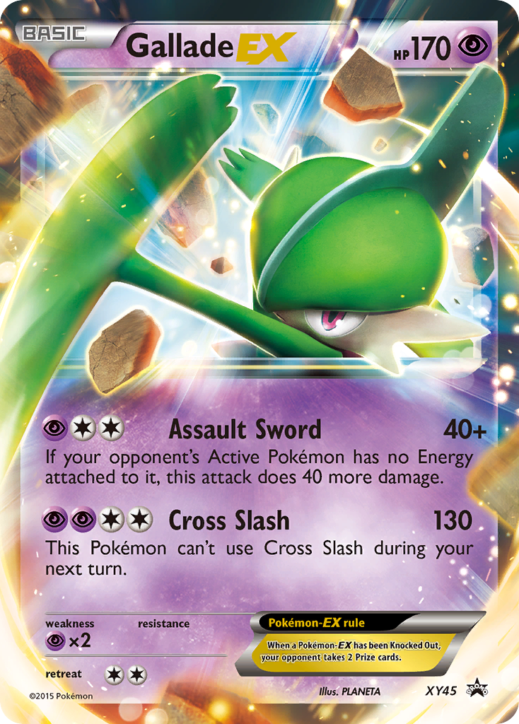 Gallade-EX – XY Black Star Promos XY45 Pokémon card