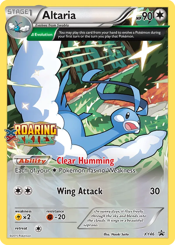 Altaria – XY Black Star Promos XY46 Pokémon card