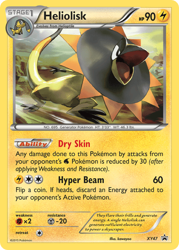 Heliolisk - XY Black Star Promos XY47