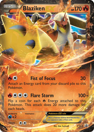 Blaziken-EX - XY Black Star Promos XY54