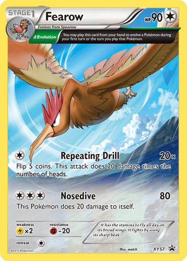 Fearow - XY Black Star Promos XY57
