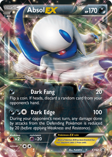 Absol-EX - XY Black Star Promos XY62