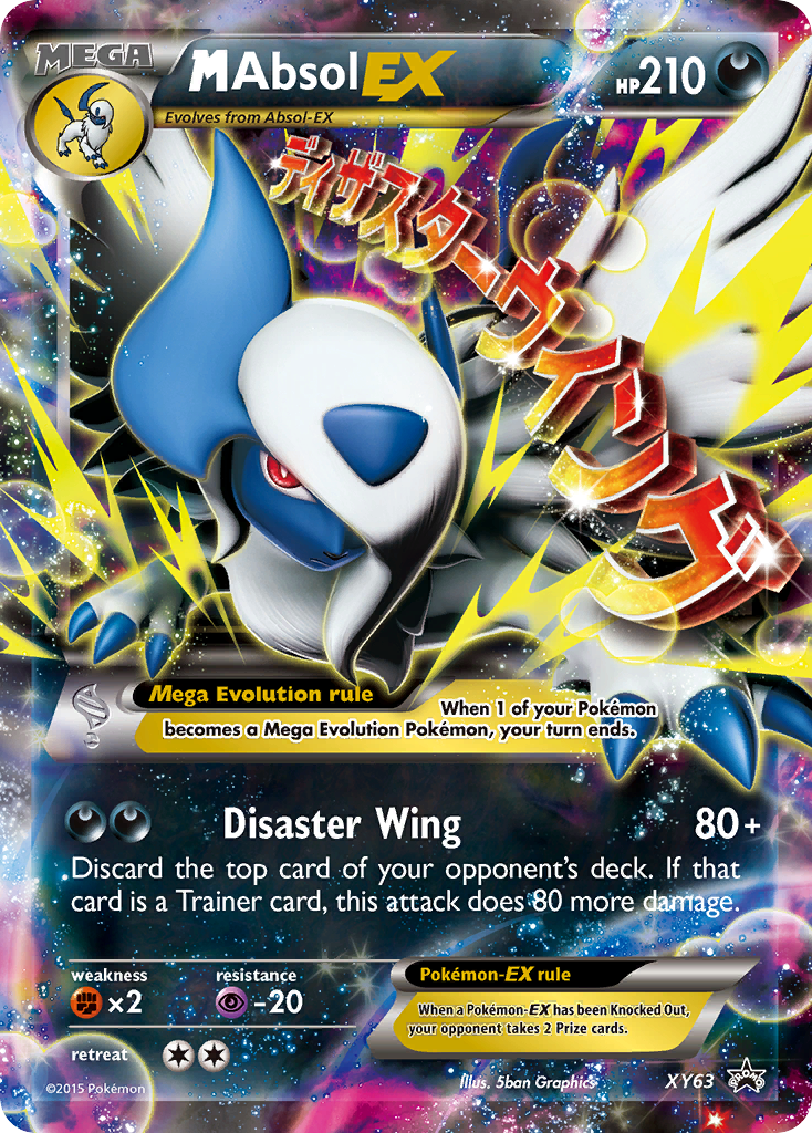 M Absol-EX – XY Black Star Promos XY63 Pokémon card