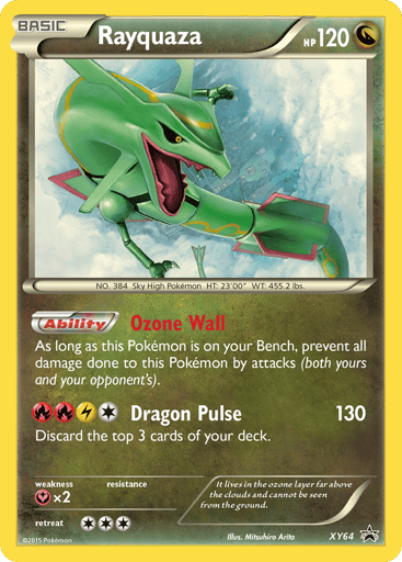 Rayquaza - XY Black Star Promos XY64