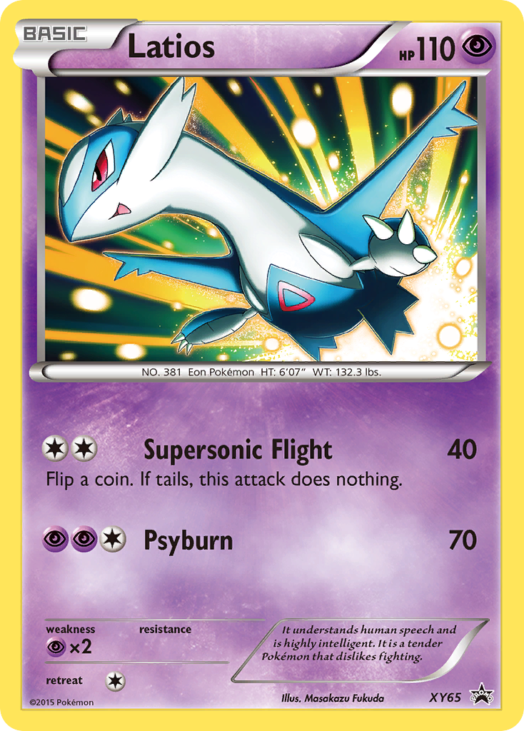 Latios – XY Black Star Promos XY65 Pokémon card